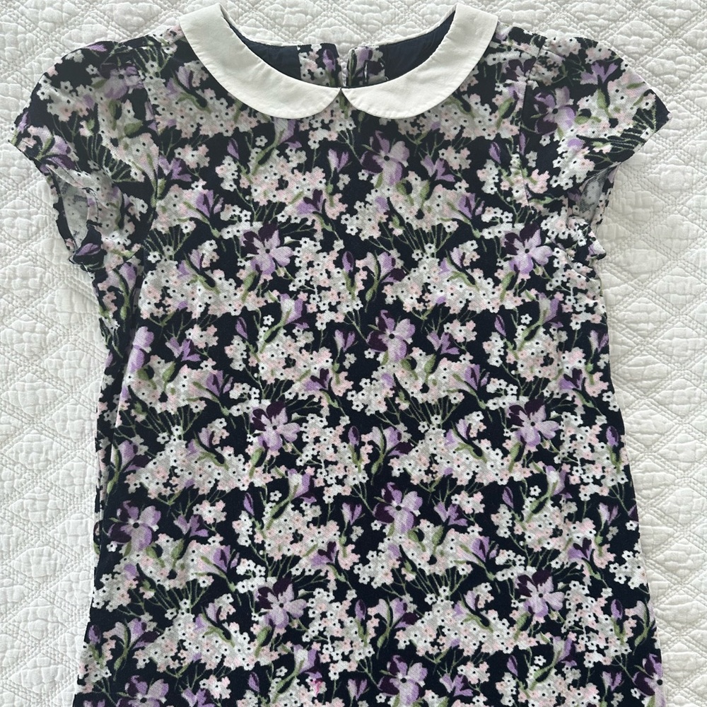 Janie & Jack Fine Wale Corduroy Dress Size 7 EUC